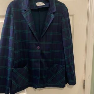 Cedar Hill wool antique blazer size 14